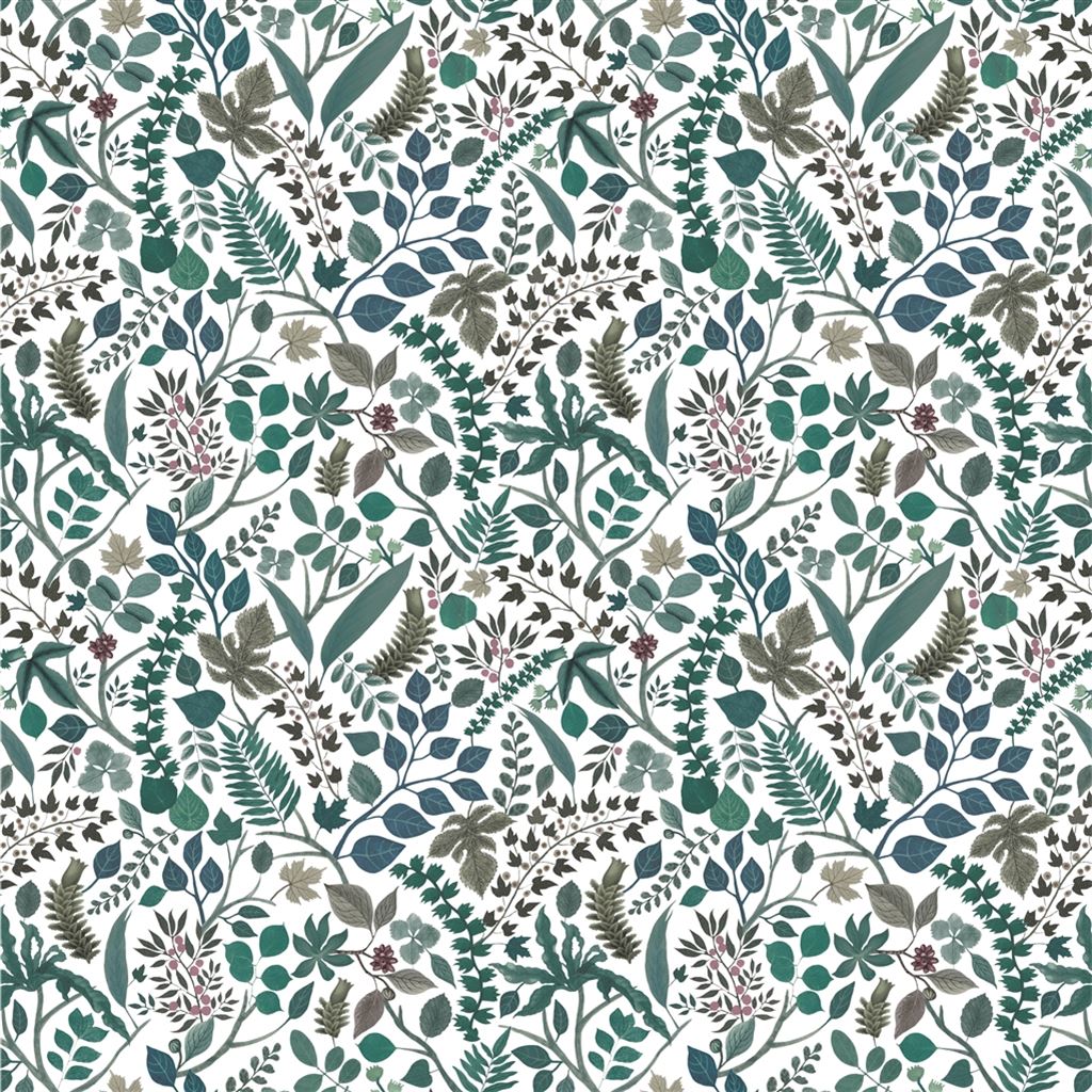 Cueillette Fabric - Teal