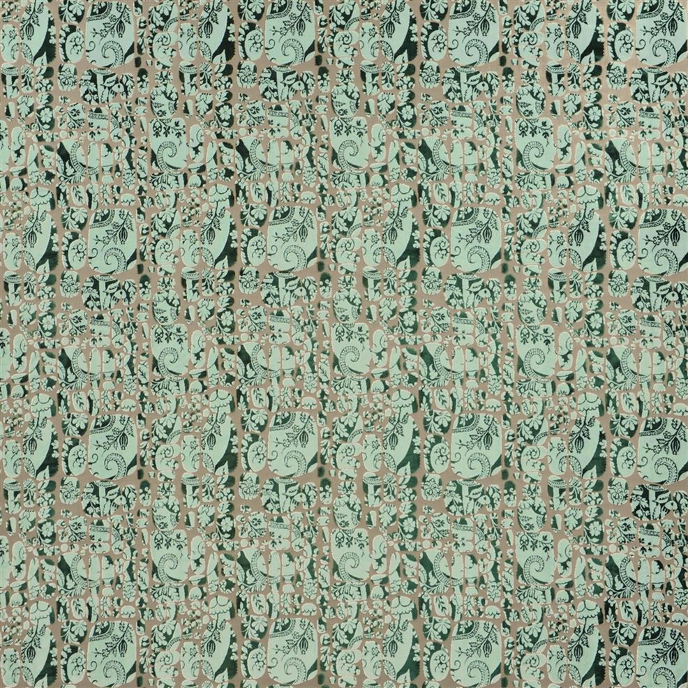 Le Pas Des Anges Fabric - Green