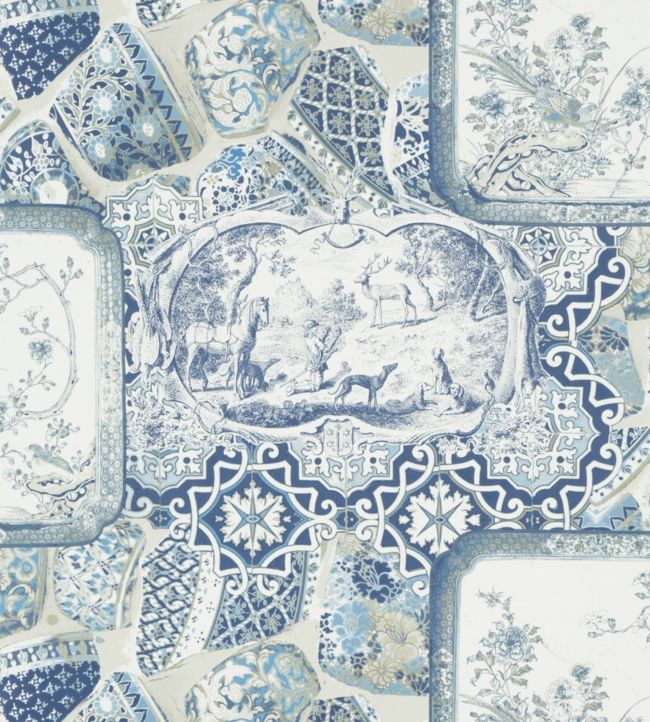 Mulberry China Wallpaper - Blue