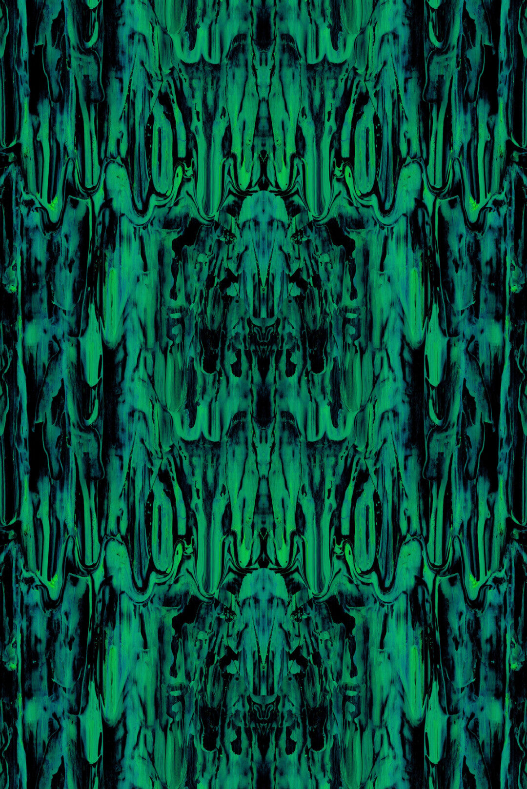 Gerhard Gum Foil Wallpaper - Green