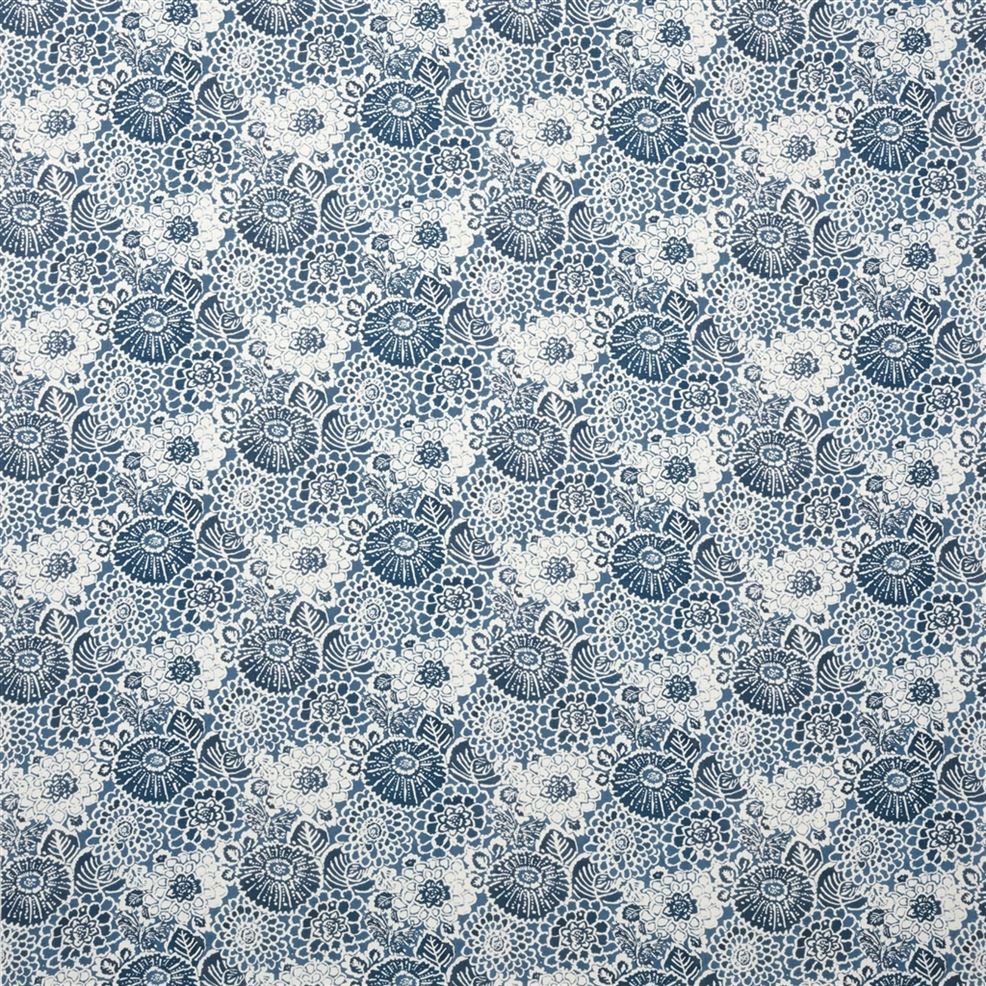 Delcia Fabric - Blue 