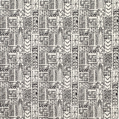 Galletta Charcoal Fabric - Gray