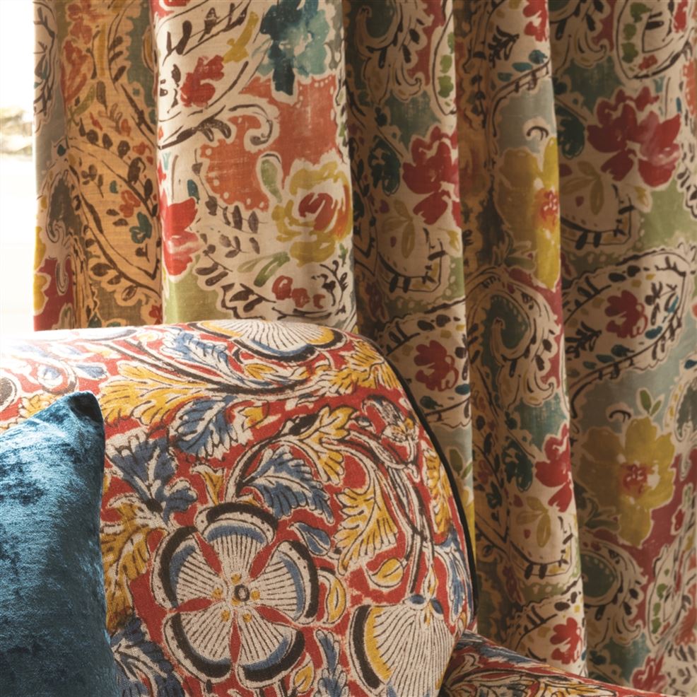 Florian Room Fabric 2 - Multicolor