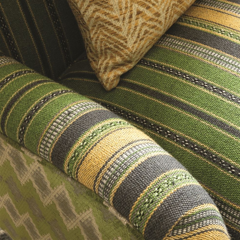 Almacan Room Fabric 2 - Green