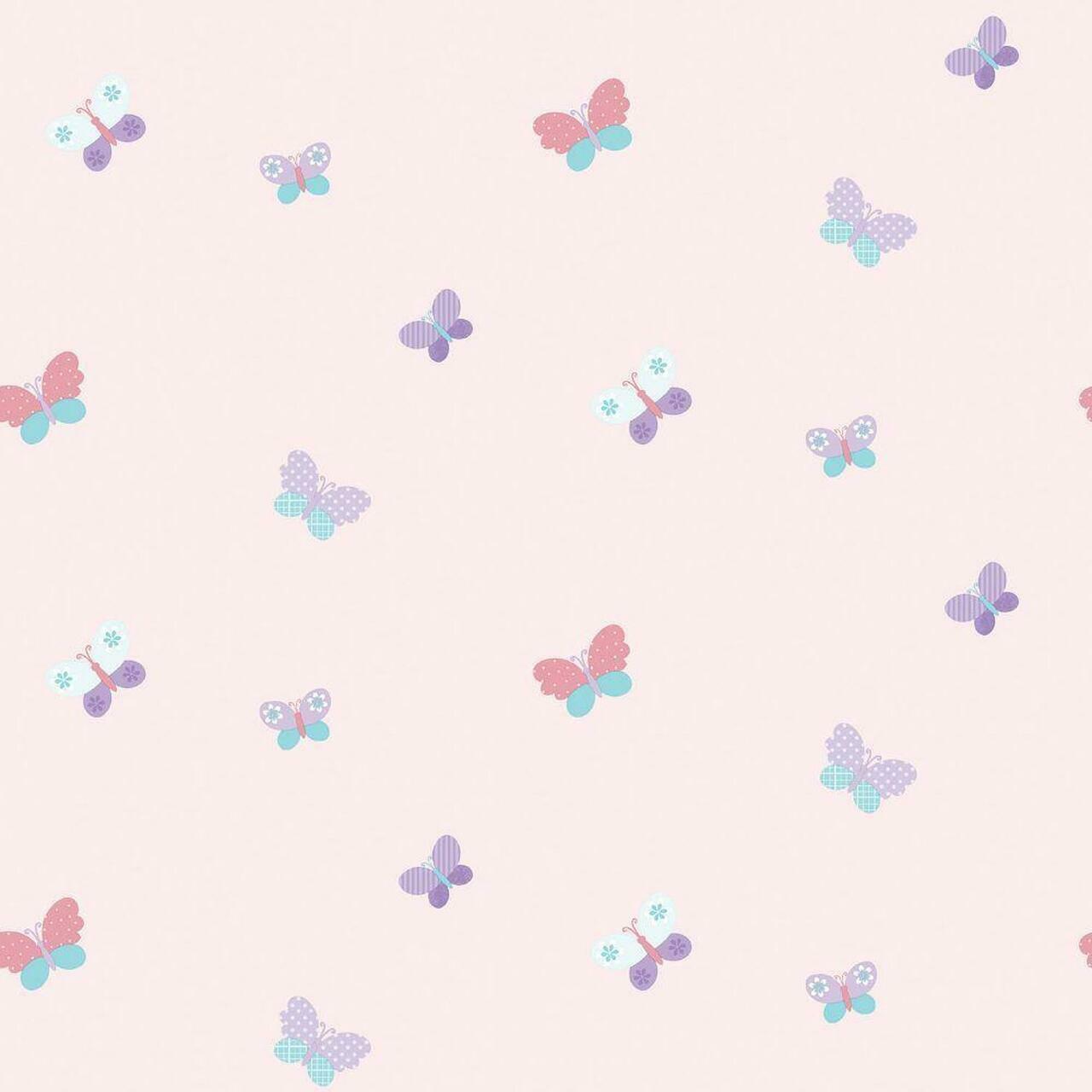 Just 4 Kids 2 Nursey Wallpaper - Pink