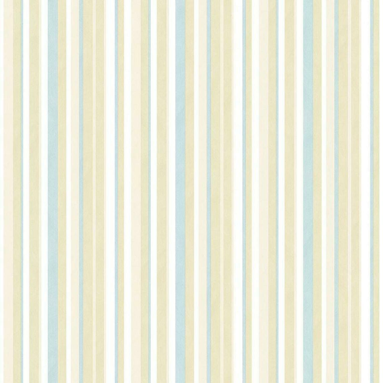 Just 4 Kids 2 Stripe Nursey Wallpaper - Cream