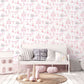 Fairytale Nursey Room Wallpaper - Pink
