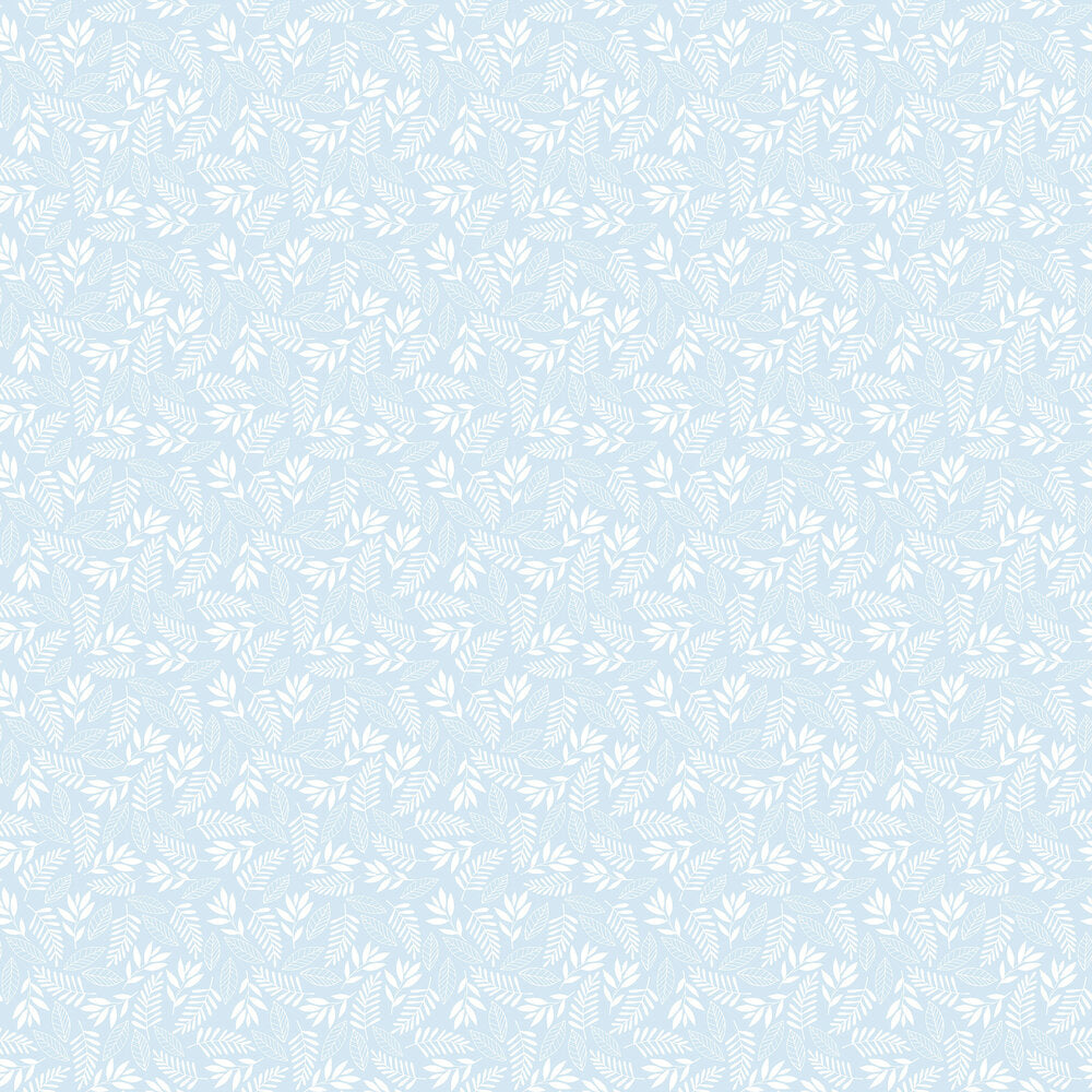 Koala Leaf Nursey Wallpaper - Blue 