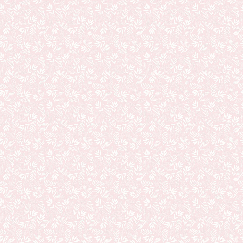Koala Leaf Nursey Wallpaper - Pink