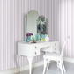 Regency Stripe Nursey Room Wallpaper 3 - Purple