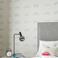 Go Go Retro Nursey Room Wallpaper - Pink