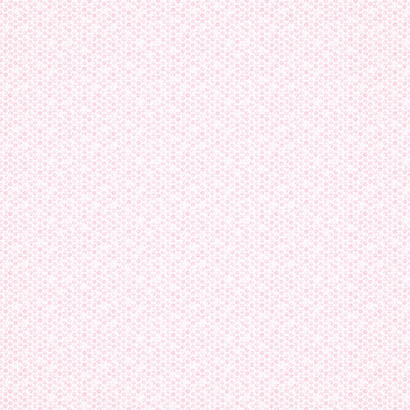 Ditsy Daisy Nursey Wallpaper - Pink