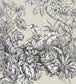 Roar Wallpaper - Gray 