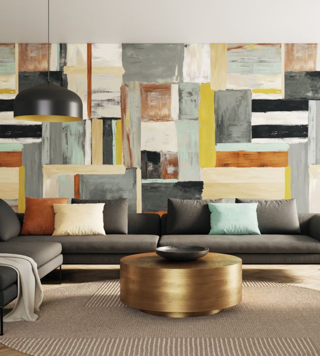 Kujenga Room Wallpaper - Gray