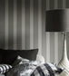 Oxford Stripe Room Wallpaper - Gray