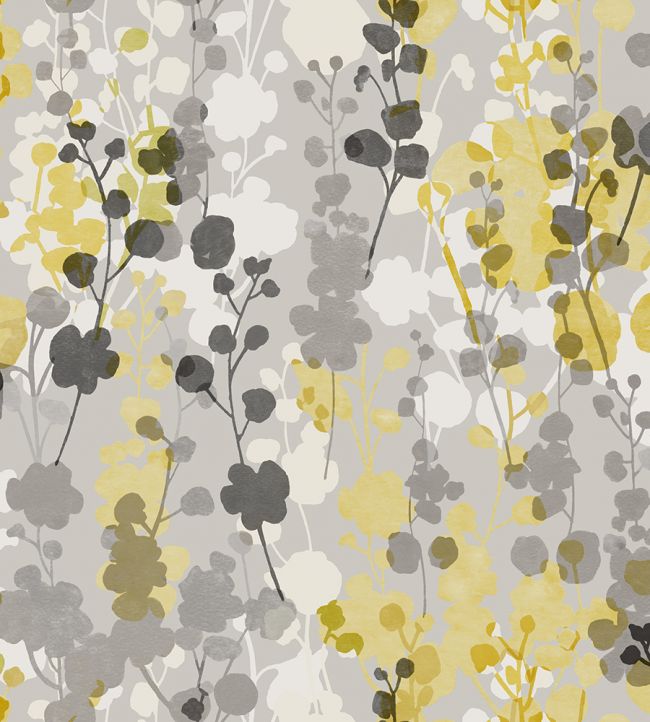 Blossom Wallpaper - Gray