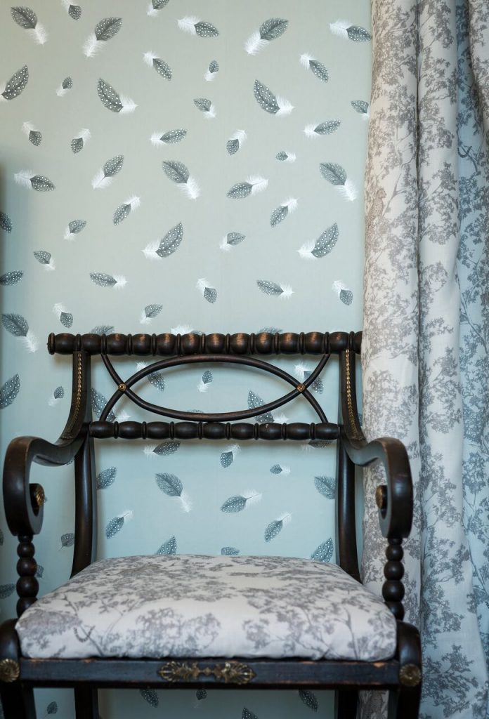 Free Fall Room Wallpaper 3 - Teal