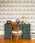 Highland Fling Room Wallpaper - Gray