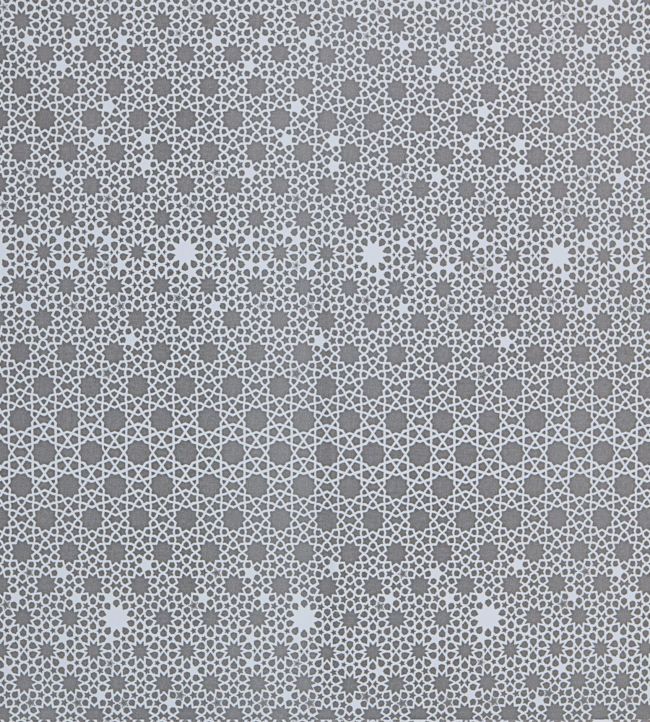 Alhambra Stars Fabric - Gray 