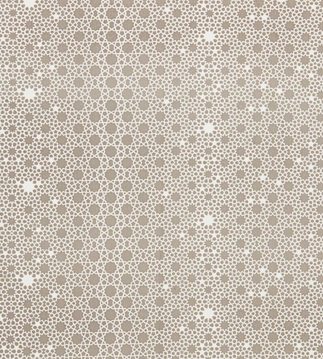 Alhambra Stars Fabric - Cream 