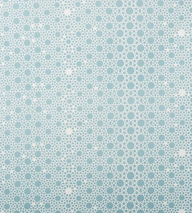 Alhambra Stars Fabric - Blue