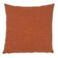 Elba Bisque/Cayenne Linen Cushion