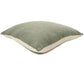 Elba Eggshell/Seagrass Linen Side Cushion