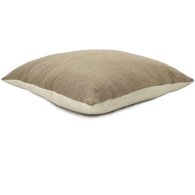 Elba Sisal/Eggshell Linen Side Cushion