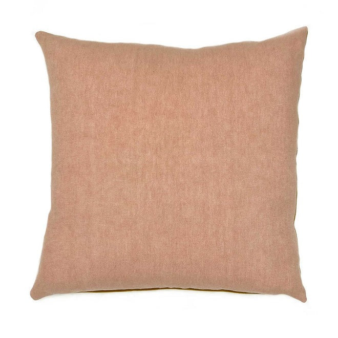 Elba Buff/Ochre Linen Cushion