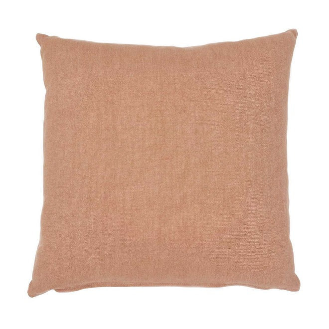 Elba Cayenne/Buff Linen Back Cushion