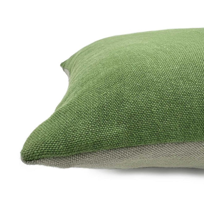 Elba Mantis/Seagrass Linen Side Cushion