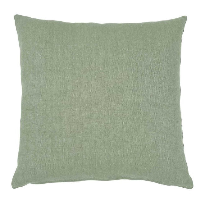 Elba Mantis/Seagrass Linen Back Cushion