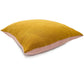 Elba Blush/Maize Linen Side Cushion