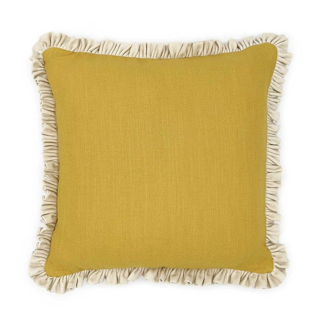 Square Dandelion Ruffle Cushion