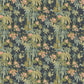 Bamboo Garden Navy Wallpaper