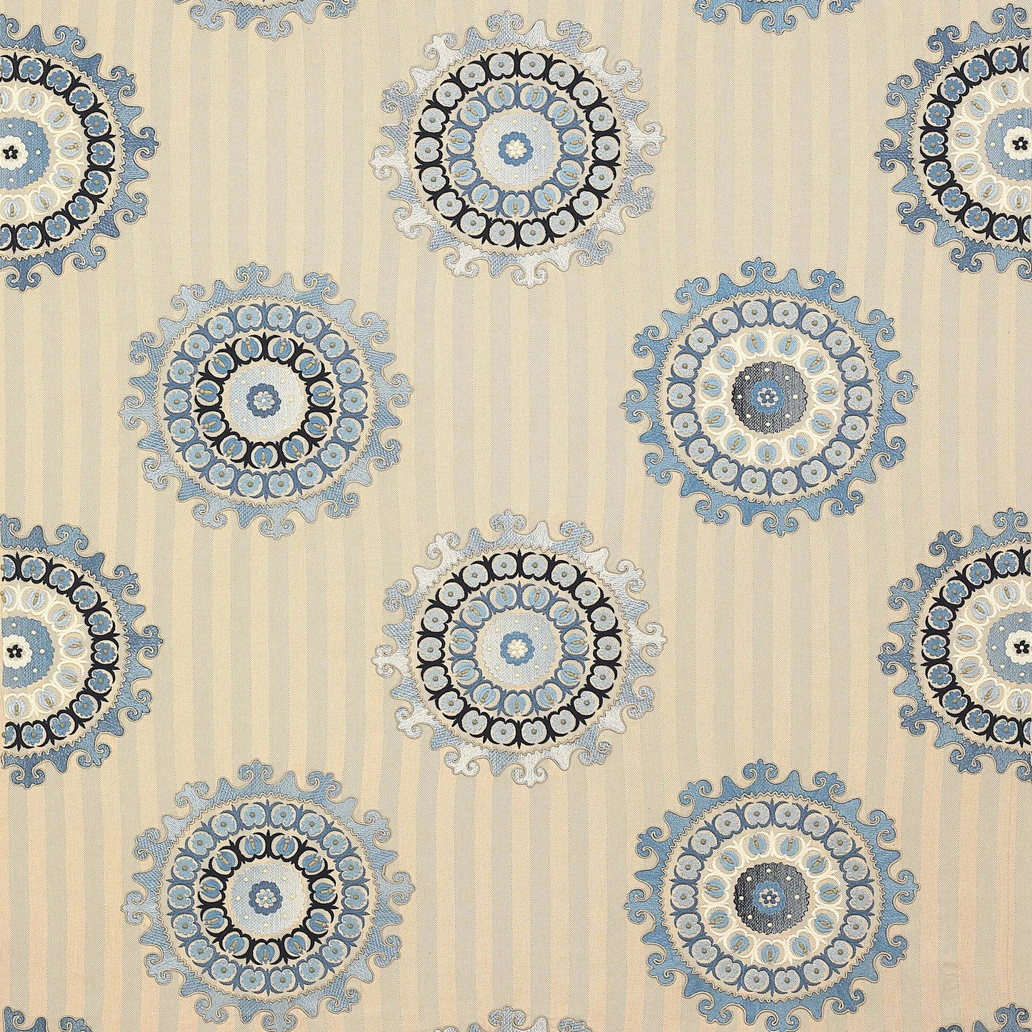 Villars Fabric - Blue 