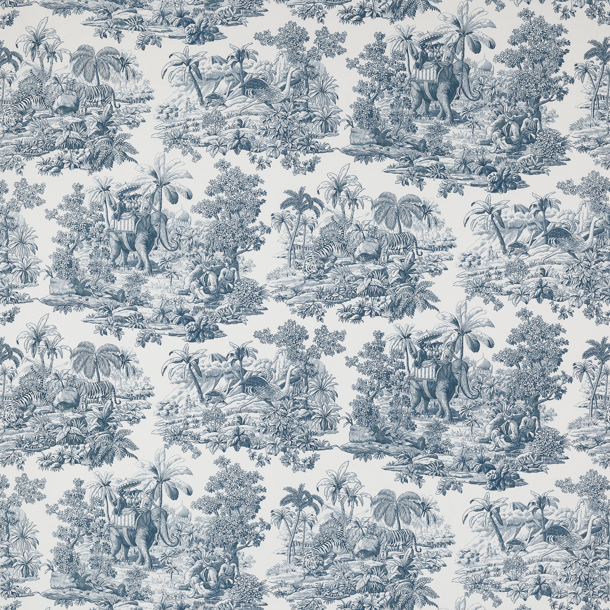 Bengale Fabric - Blue 