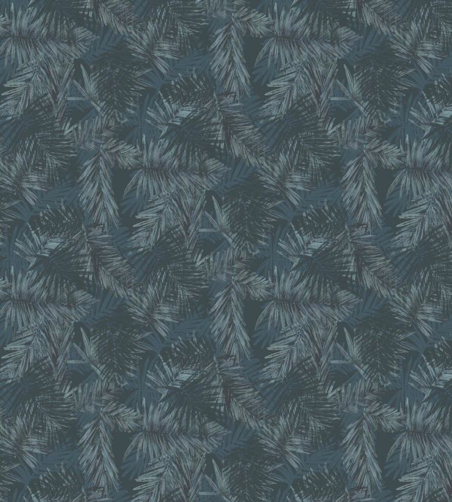 Maya Wallpaper - Blue