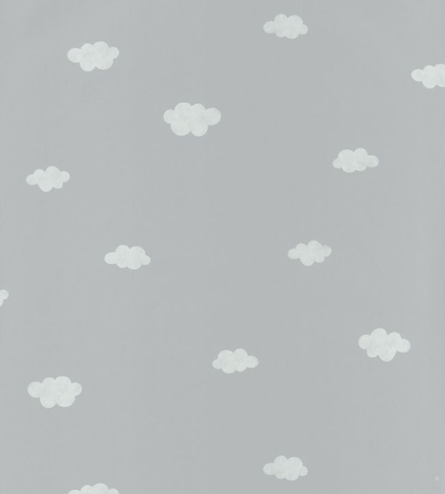 Nuages Wallpaper - Gray