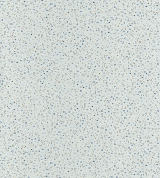 Liberty Fleurs Wallpaper - Silver