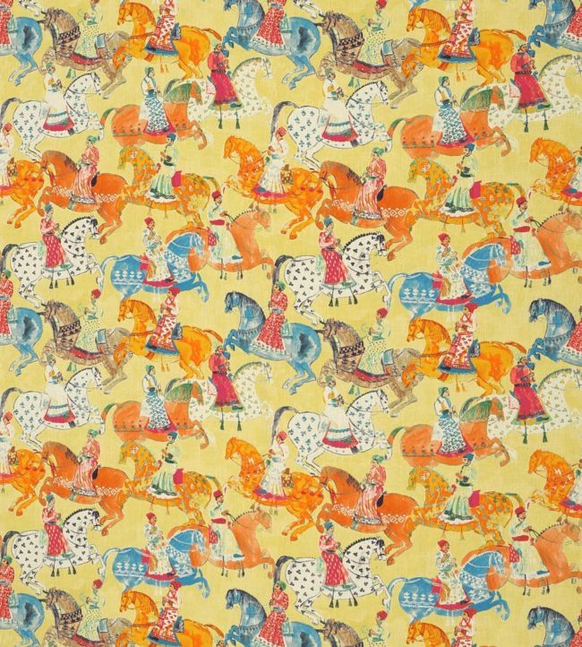 Gymkhana Fabric - Orange 