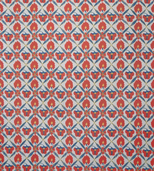 Poppy Field Fabric - Red