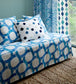 Lepidotteri Room Fabric - Blue