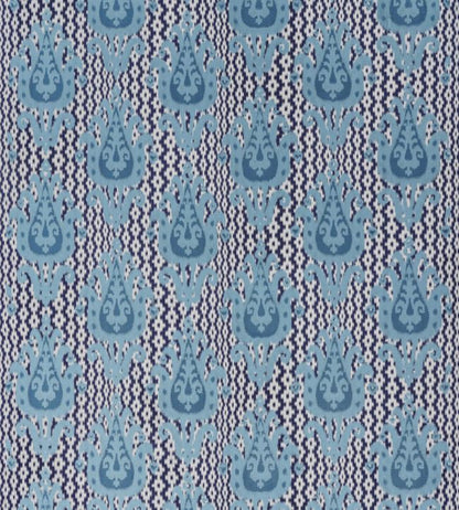 Cock A Hoop Fabric - Blue 