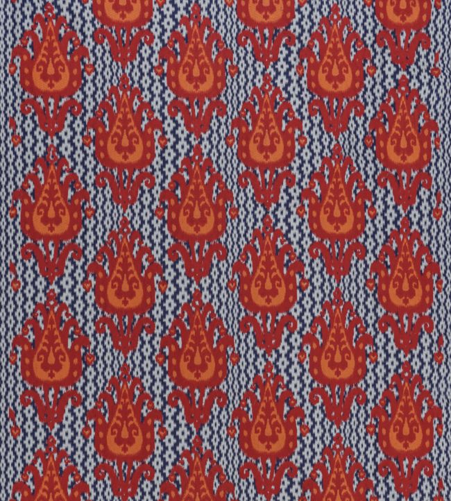 Cock A Hoop Fabric - Red