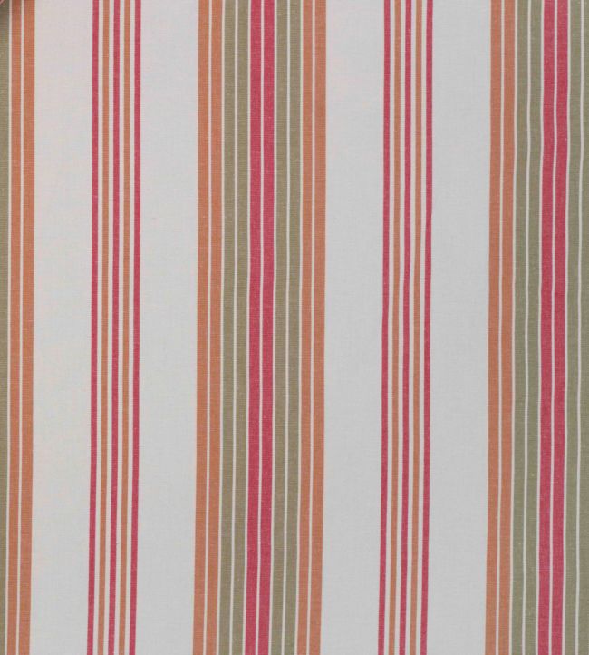 Bangaru Stripe Fabric - Red 