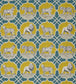 Kitty Cat Fabric - Yellow