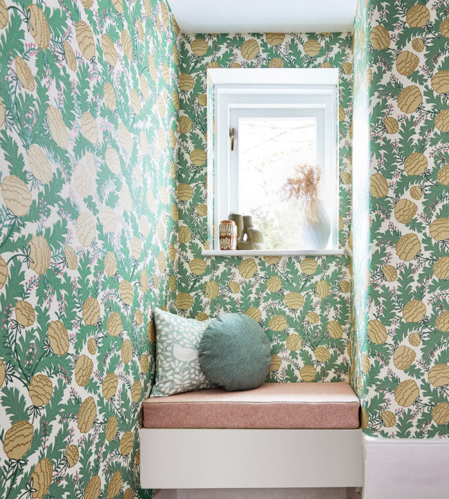 Cecilia Room Wallpaper - Green