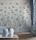 Papillons Room Wallpaper - Blue