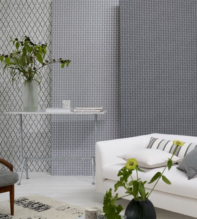 Jaal Room Wallpaper 2 - Gray